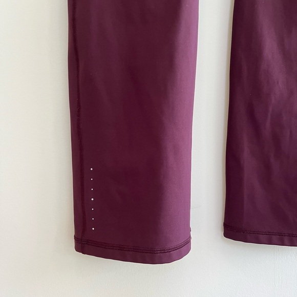 Athleta Rainier High Rise Bootcut Pant in 'Spiced Cabernet' Purple, size MP - Picture 7 of 10